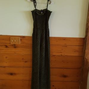 Green cheetah jumpsuit